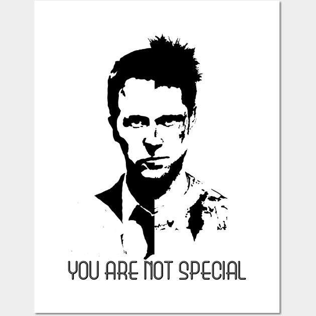 Tyler you are not special Wall Art by Clathrus